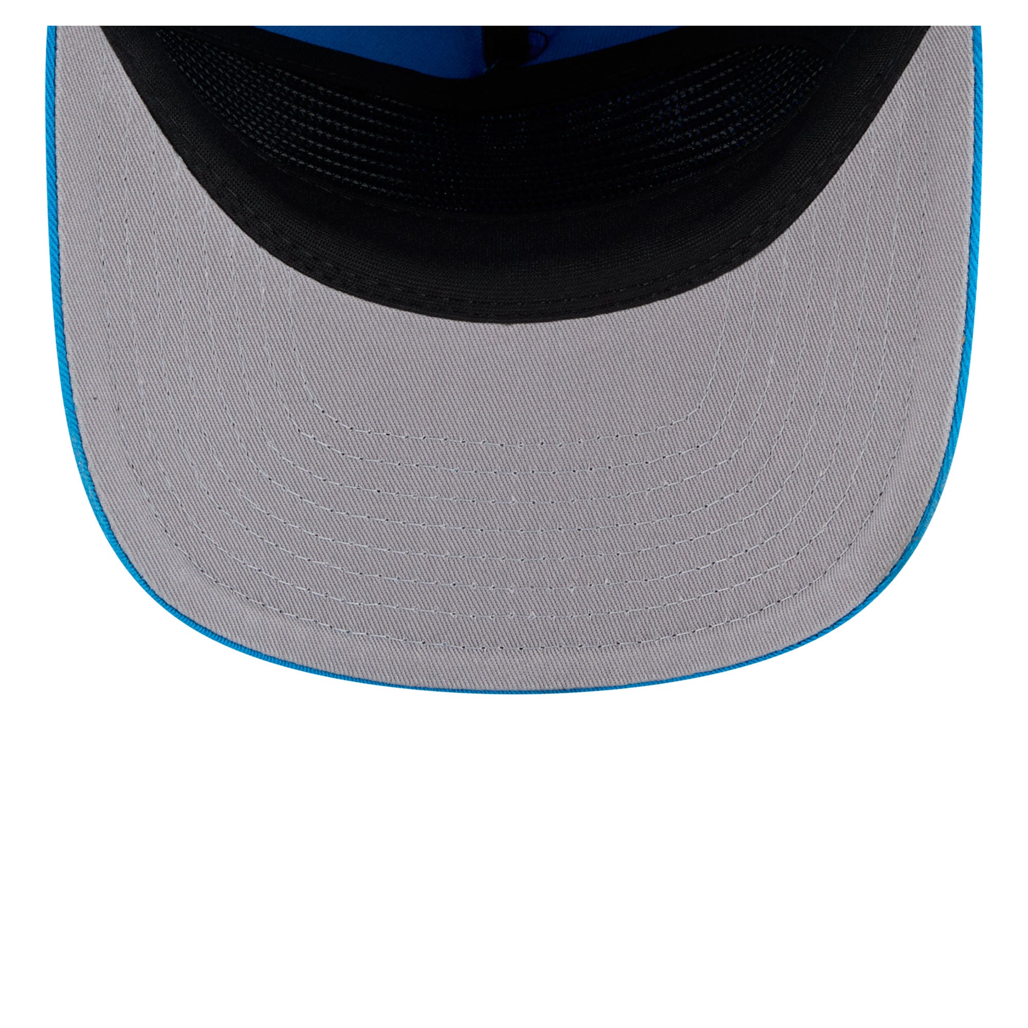 Casquette ajustable New Era bleue Carolina Panthers Stacked 19TWENTY pour homme