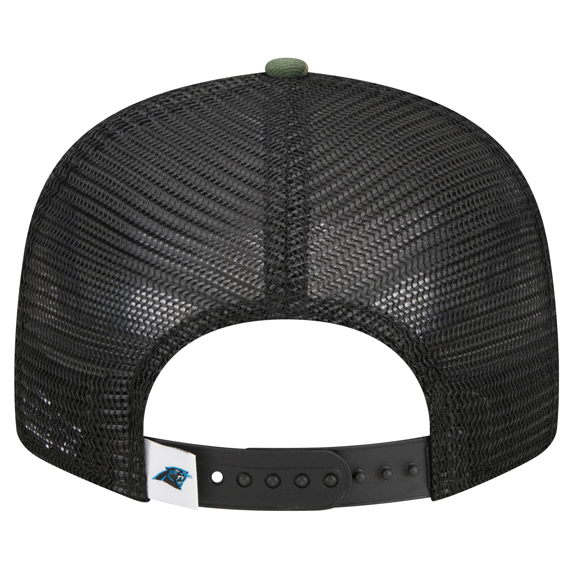 Casquette snapback 9FIFTY Main Trucker de New Era pour homme avec motif camouflage des Carolina Panthers