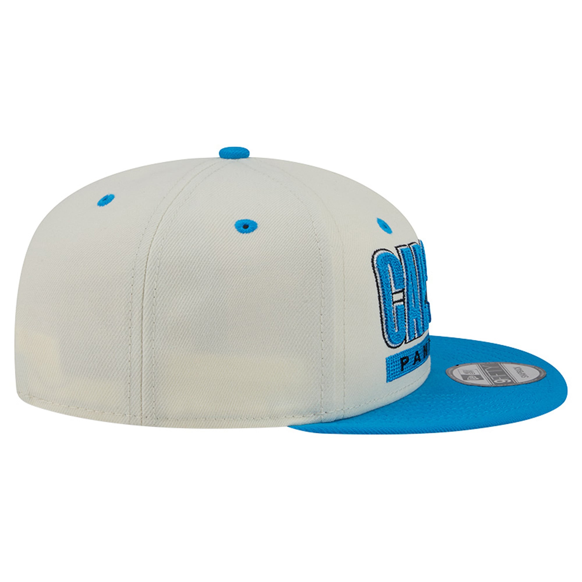 Men's New Era Cream/Blue Carolina Panthers Classic 9FIFTY Snapback Hat