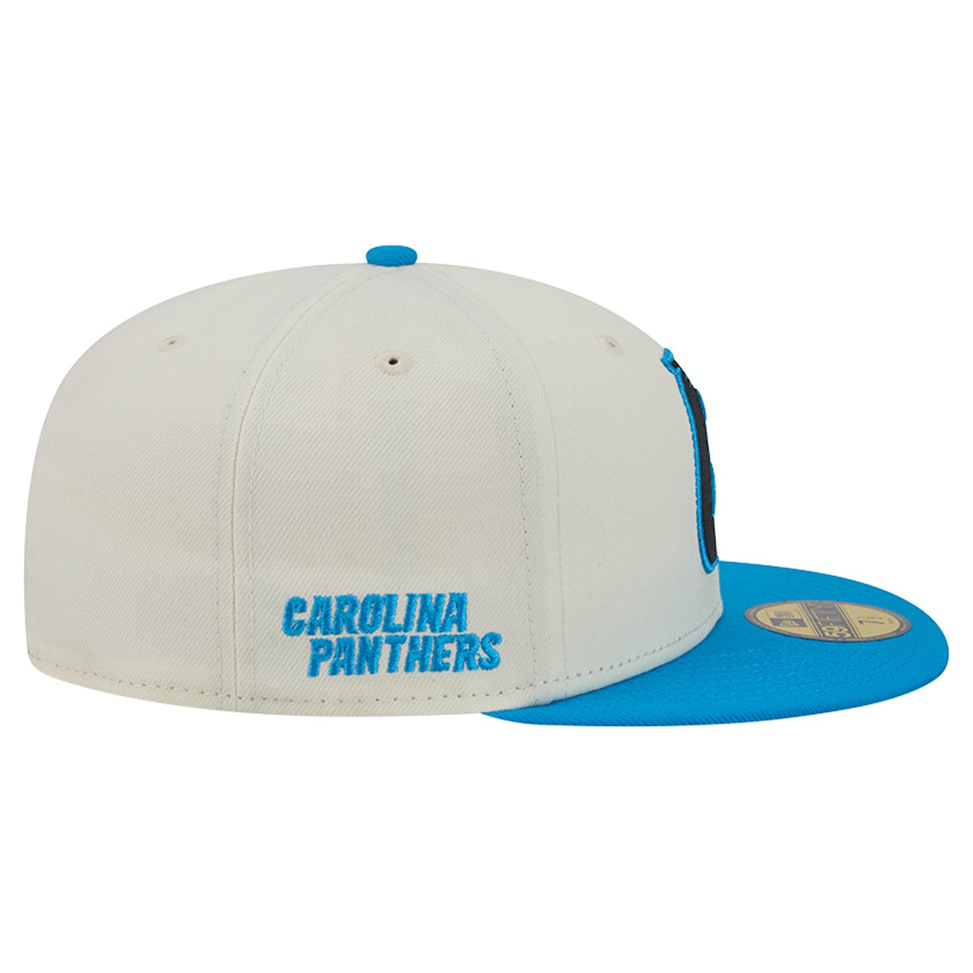 Casquette ajustée New Era Deceptor 59FIFTY crème/bleue pour homme