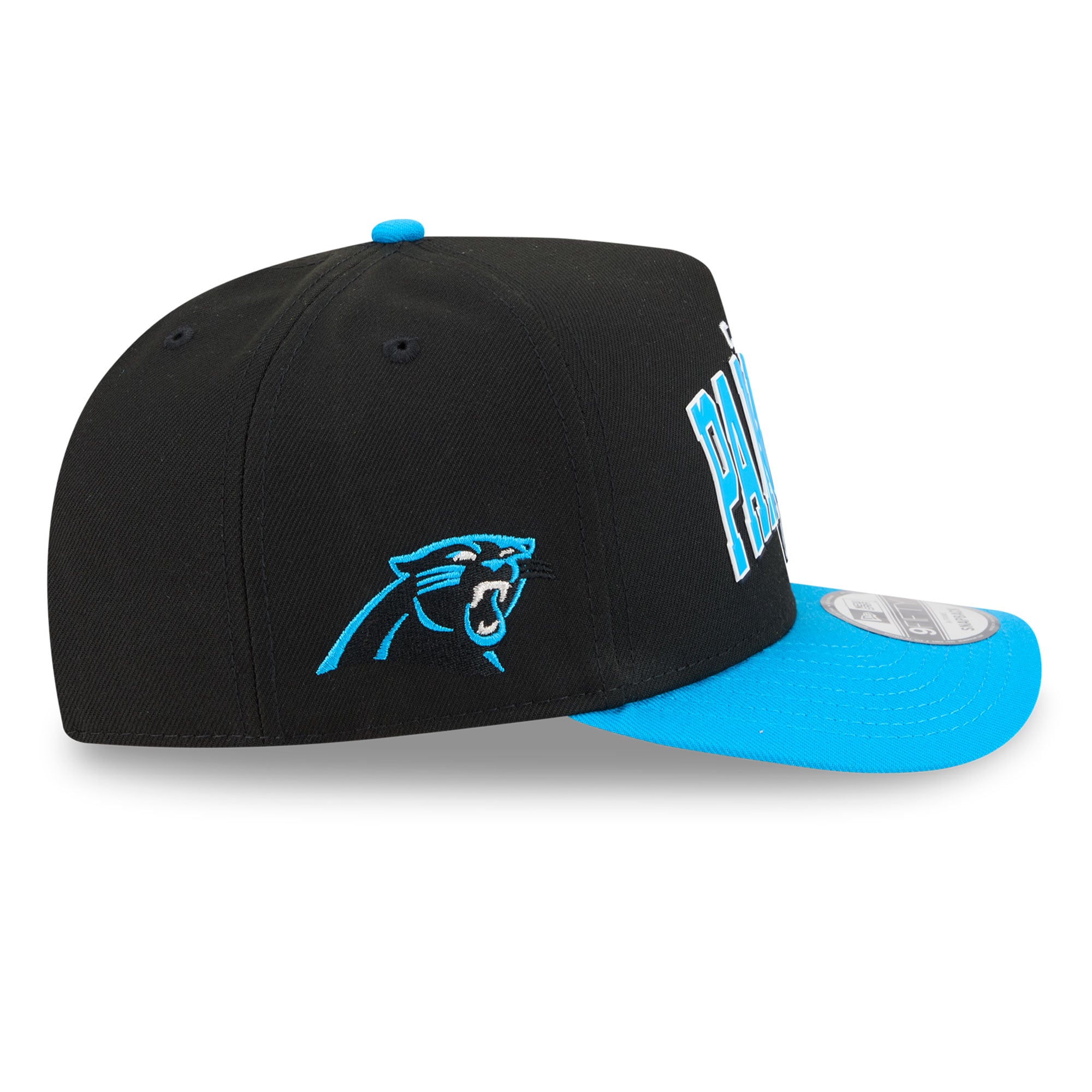 Men's New Era x Oakley  Black Carolina Panthers 9FIFTY Snapback Hat