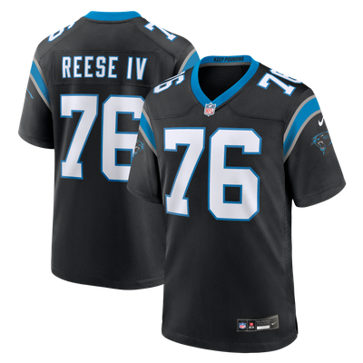 Albert Reese IV Carolina Panthers Nike Team Game Jersey - Black