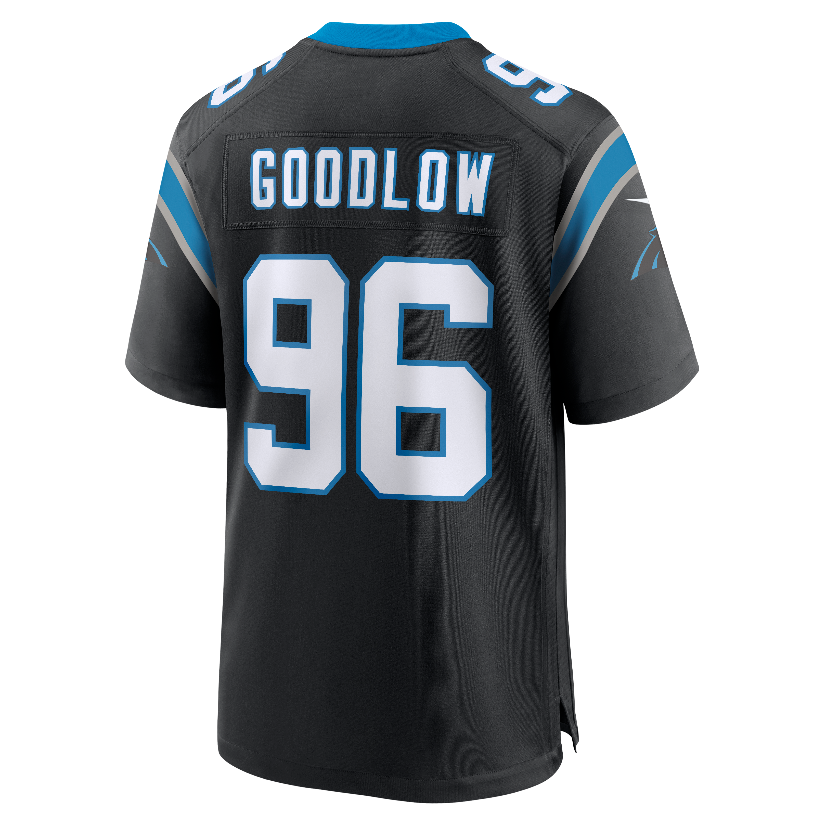 Maillot de match Nike Anthony Goodlow noir des Panthers la Caroline pour homme
