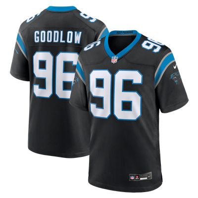Anthony Goodlow Carolina Panthers Nike Team Game Jersey - Black