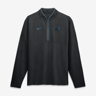  Carolina Panthers Nike Dri-FIT Victory Half-Zip Pullover - Black