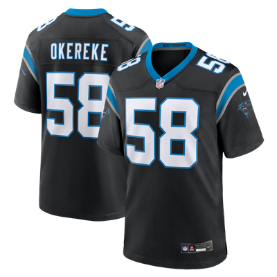 Bobby Okereke Carolina Panthers Nike Team Game Jersey - Black
