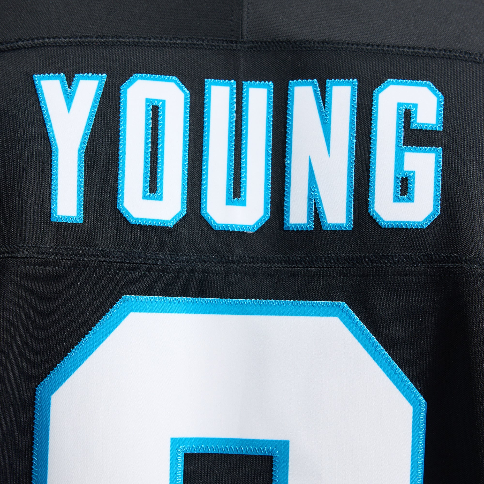 Men's Nike Bryce Young Black Carolina Panthers Team Vapor F.U.S.E. Stitched Limited Jersey