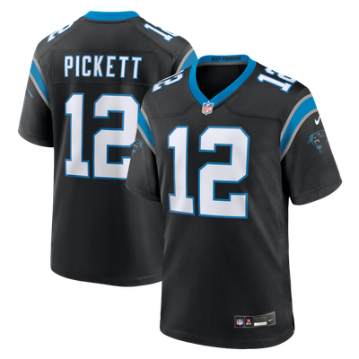 Kenny Pickett Carolina Panthers Nike Team Game Jersey - Black