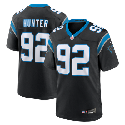 Lee Hunter Carolina Panthers Nike Team Game Jersey - Black