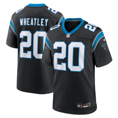Zakee Wheatley Carolina Panthers Nike Team Game Jersey - Black