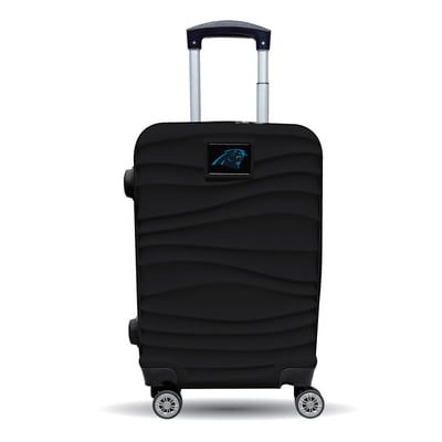 Carolina Panthers MOJO Black Color Blitz Carry-On Hardcase Spinner Luggage
