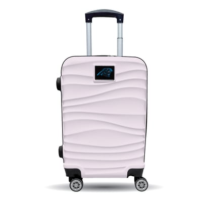 Carolina Panthers MOJO Pink Color Blitz Carry-On Hardcase Spinner Luggage

