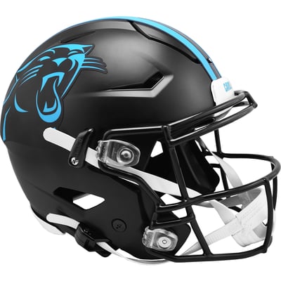 Carolina Panthers Riddell Alternate Speed Flex Authentic Helmet