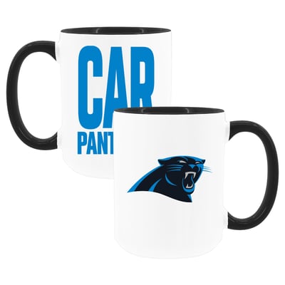 Carolina Panthers The Memory Company Two-Piece 15oz. Coffee Mug Set