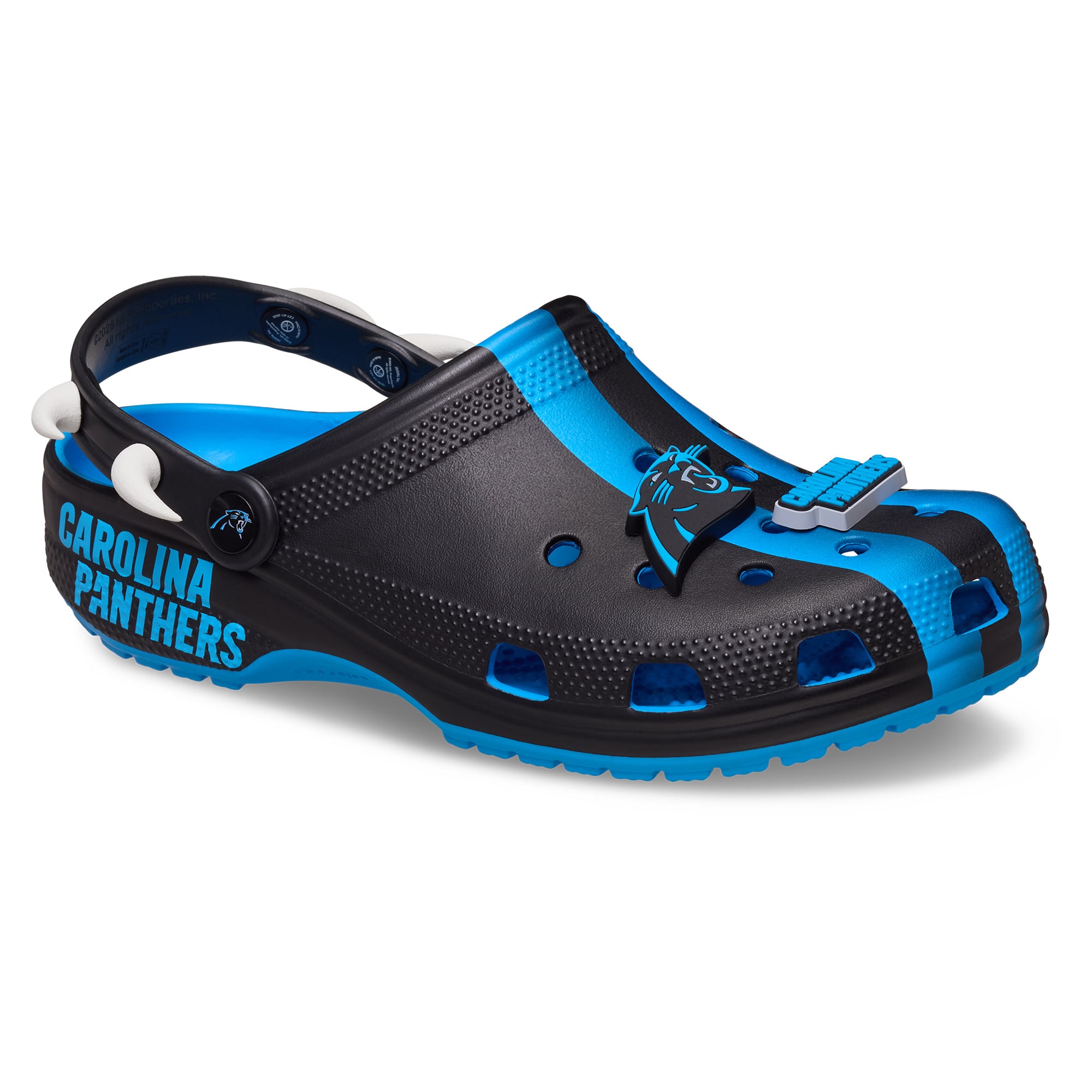 Unisex Crocs  Carolina Panthers Classic Clog