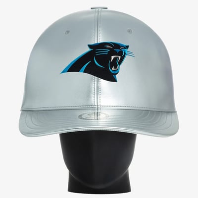 Carolina Panthers Noggin Boss Unisex Big Hat - Silver