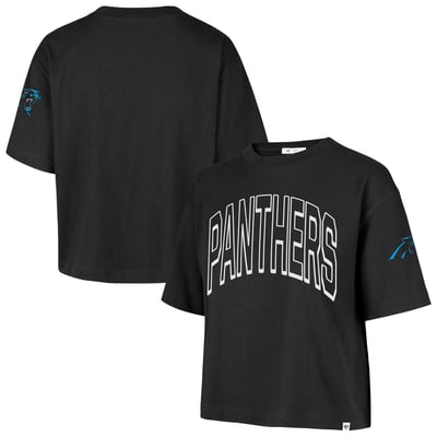 Carolina Panthers '47 Women's Call Out Reed City T-Shirt - Black
