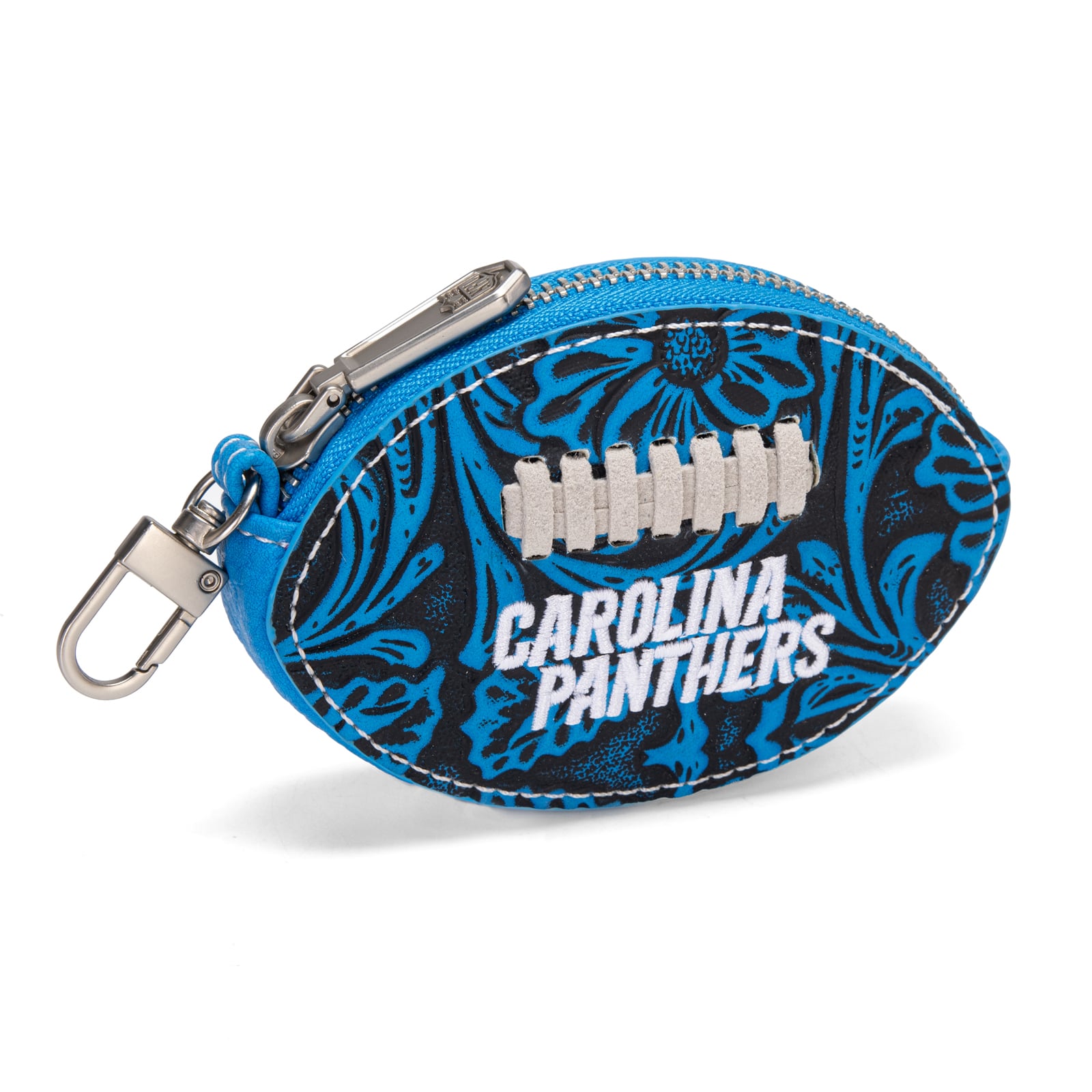Porte-clés de sac pour femme Montana West Carolina Panthers Football