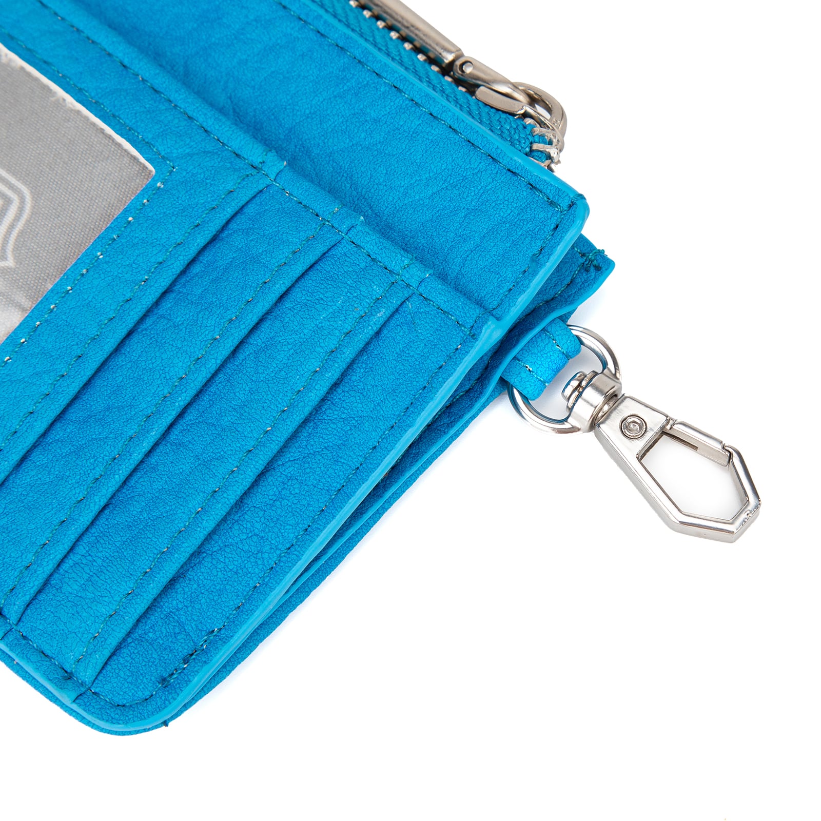 Portefeuille et bracelet porte-clés football Montana West Carolina Panthers pour femme