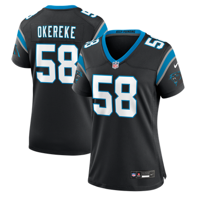 Bobby Okereke Carolina Panthers Nike Women's Team Game Jersey - Black