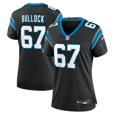 Corey Bullock Carolina Panthers Nike Women's Team Game Jersey - Black