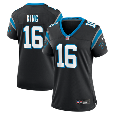 Haynes King Carolina Panthers Nike Women's Team Game Jersey - Black