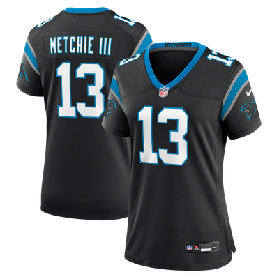 John Metchie III Carolina Panthers Nike Women's Team Game Jersey - Black