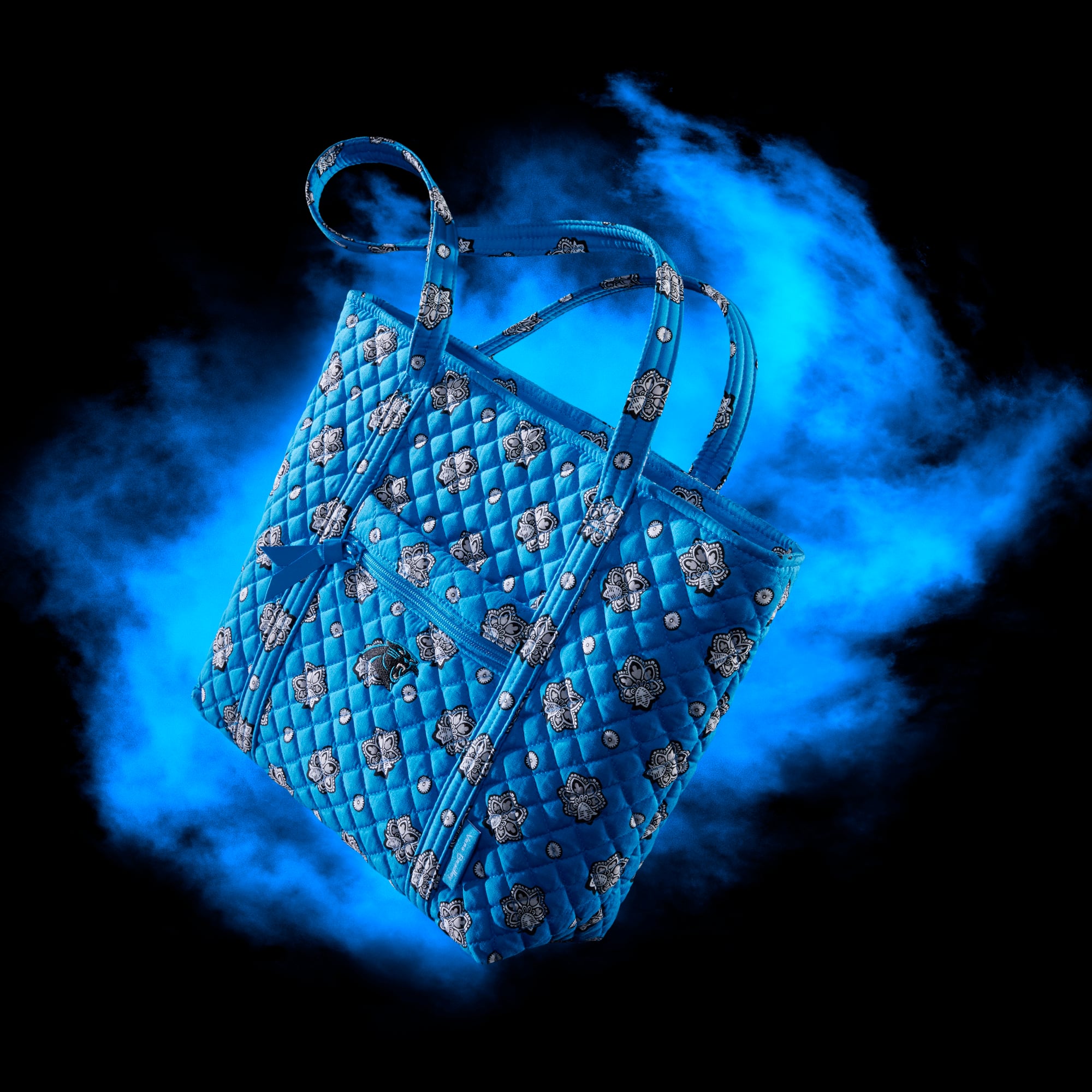 Women's Vera Bradley Carolina Panthers Small Tote Bag