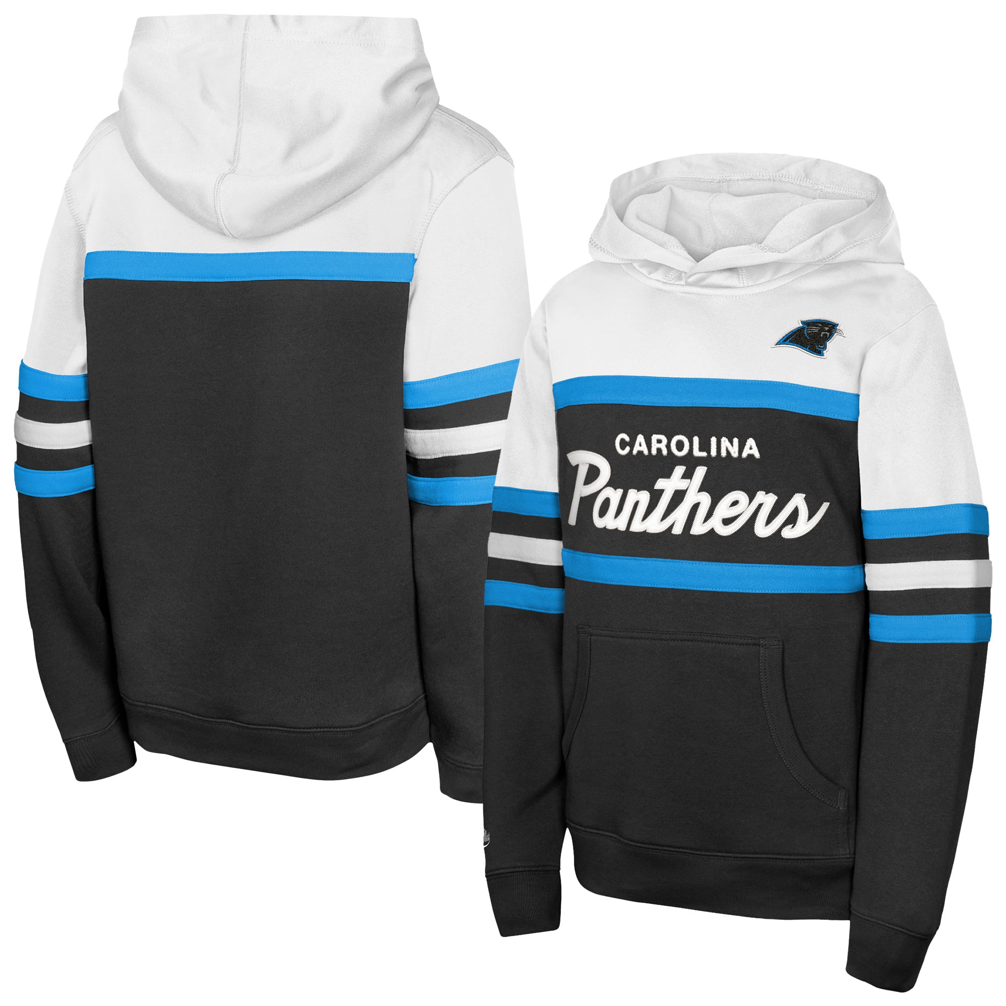 Youth Mitchell & Ness  Black Carolina Panthers Head Coach Hoodie