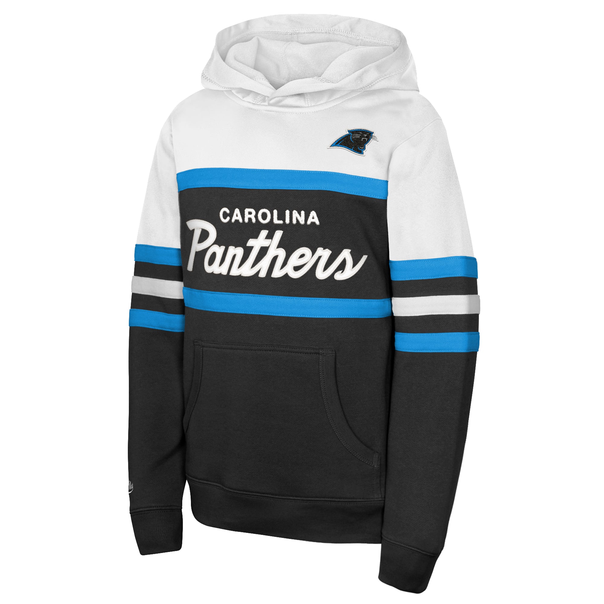 Youth Mitchell & Ness  Black Carolina Panthers Head Coach Hoodie