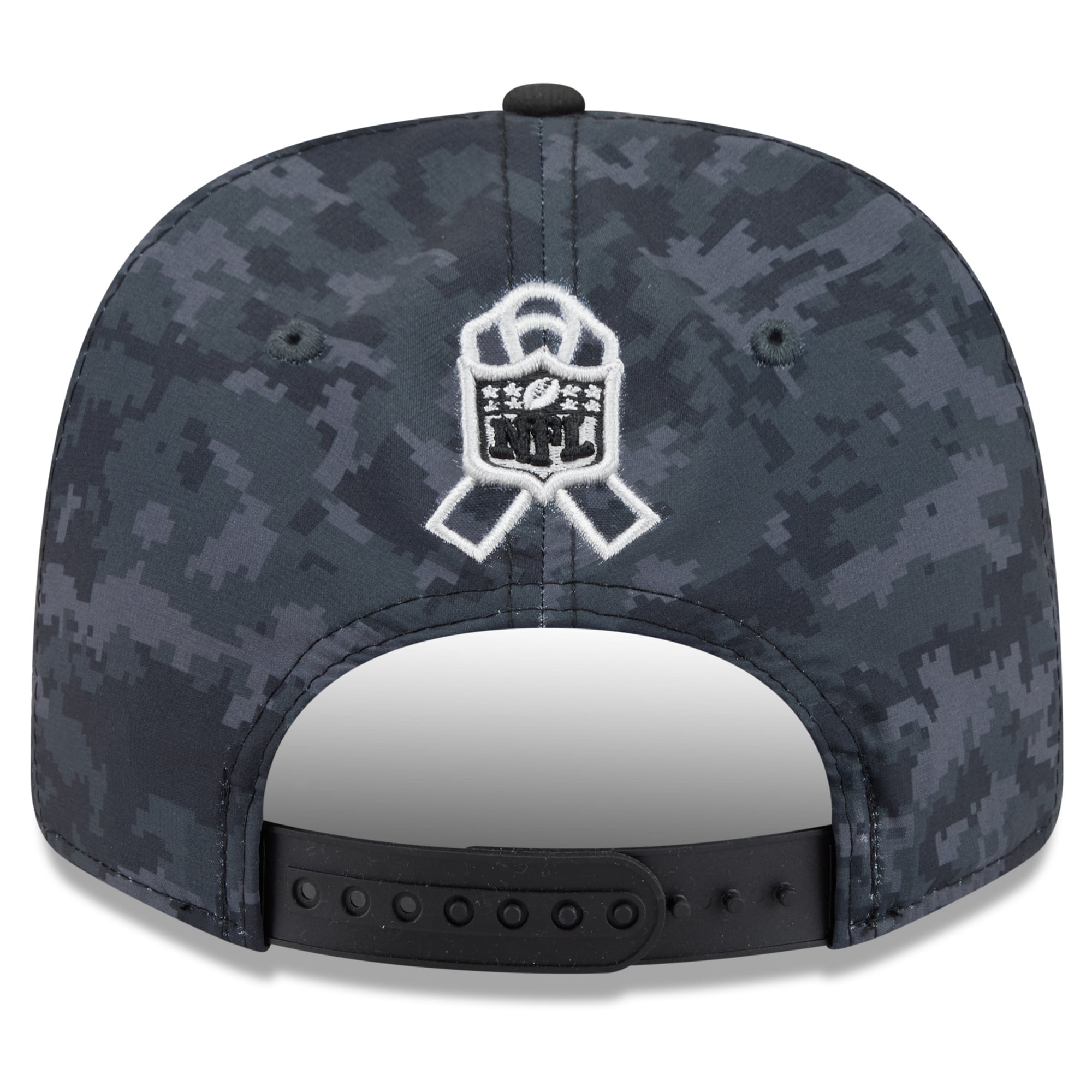 Casquette ajustable New Era Black Carolina Panthers 2026 Salute To Service 9SEVENTY pour jeunes
