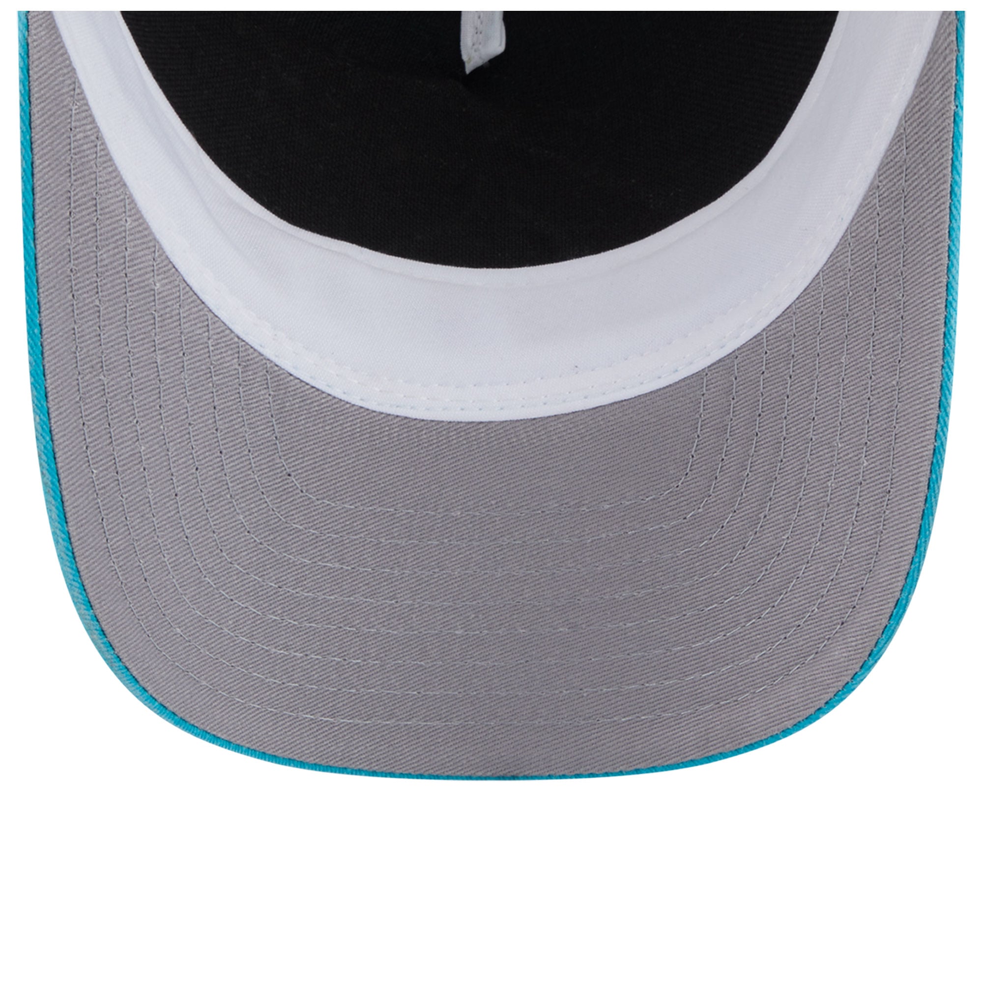 Casquette trucker ajustable New Era bleue Carolina Panthers 9FORTY pour jeunes, modèle A-Frame M-Crown, pour les fans des Panthers de la Caroline