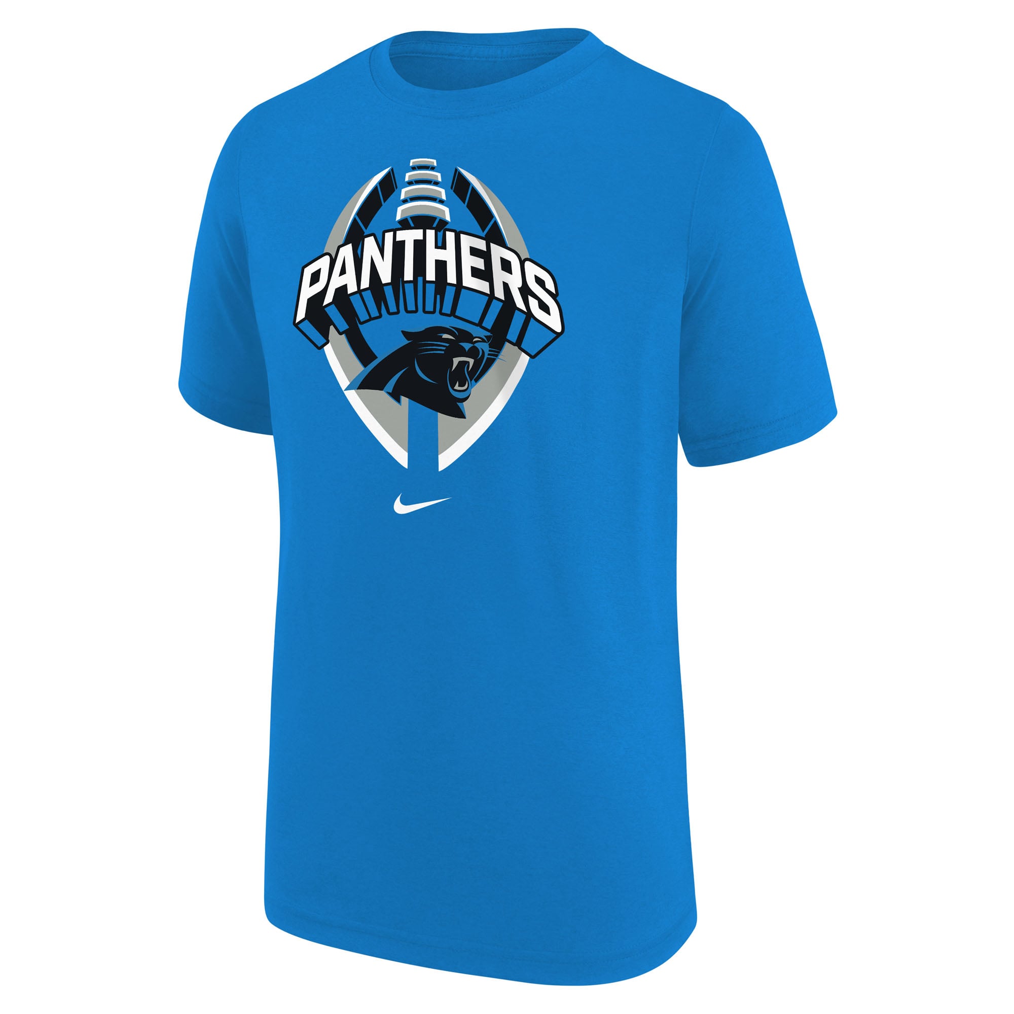 T-shirt Nike bleu Carolina Panthers Icon Legend pour jeunes