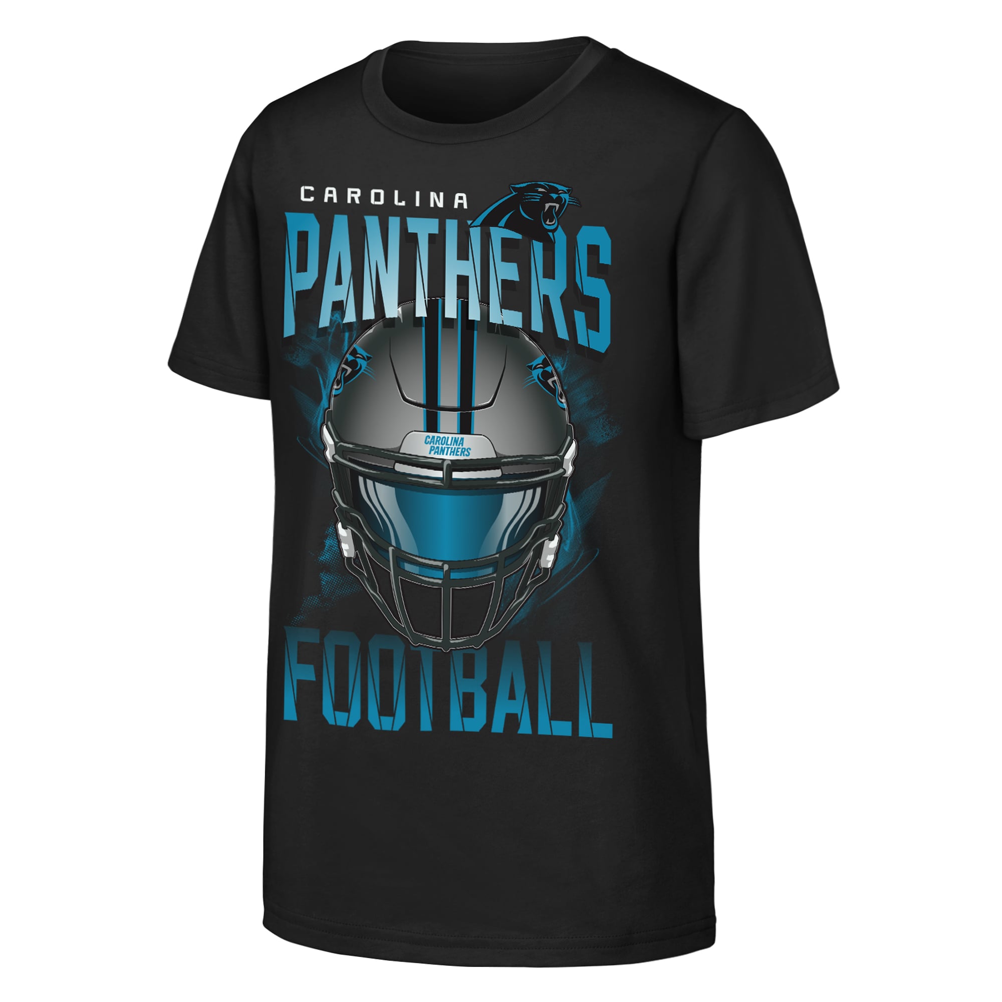 T-shirt complet Black Carolina Panthers pour jeunes de la marque Outerstuff