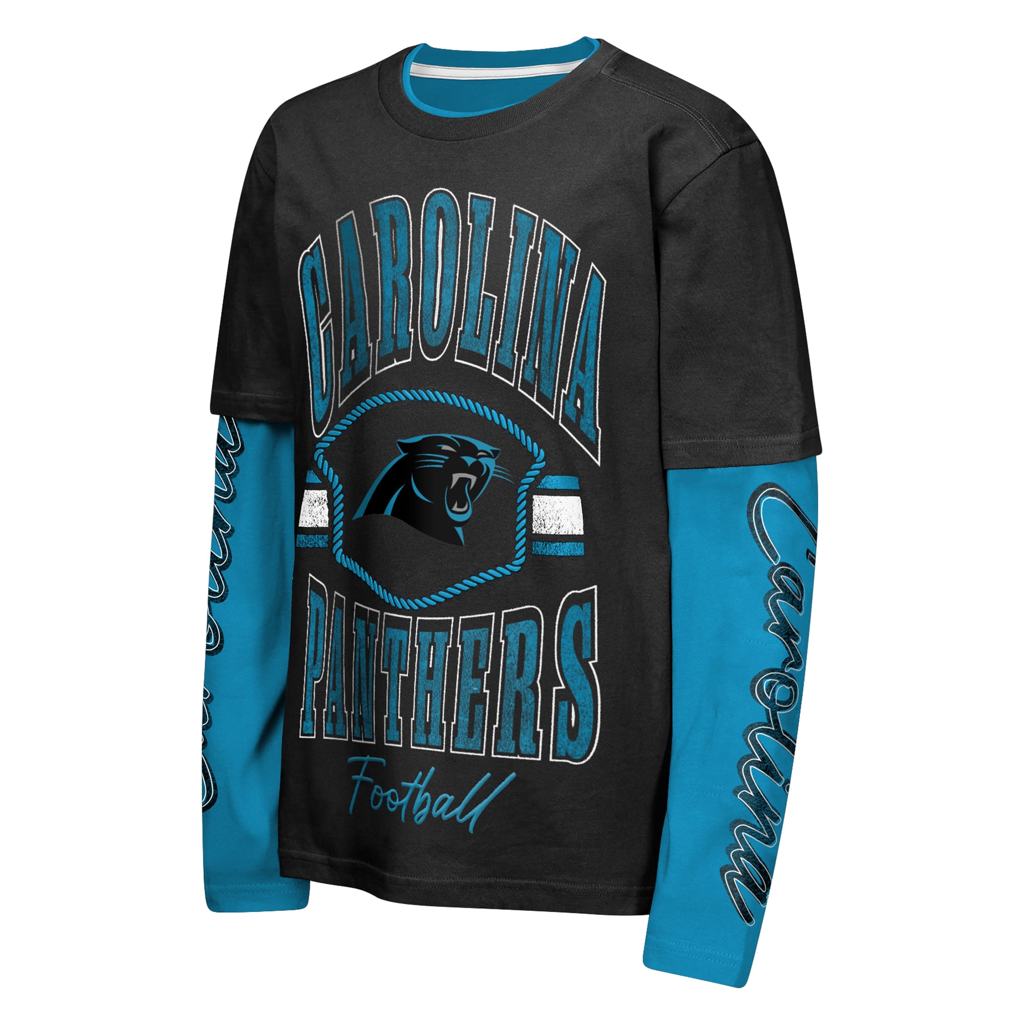 Ensemble combo Youth Outerstuff Black Carolina Panthers Motion