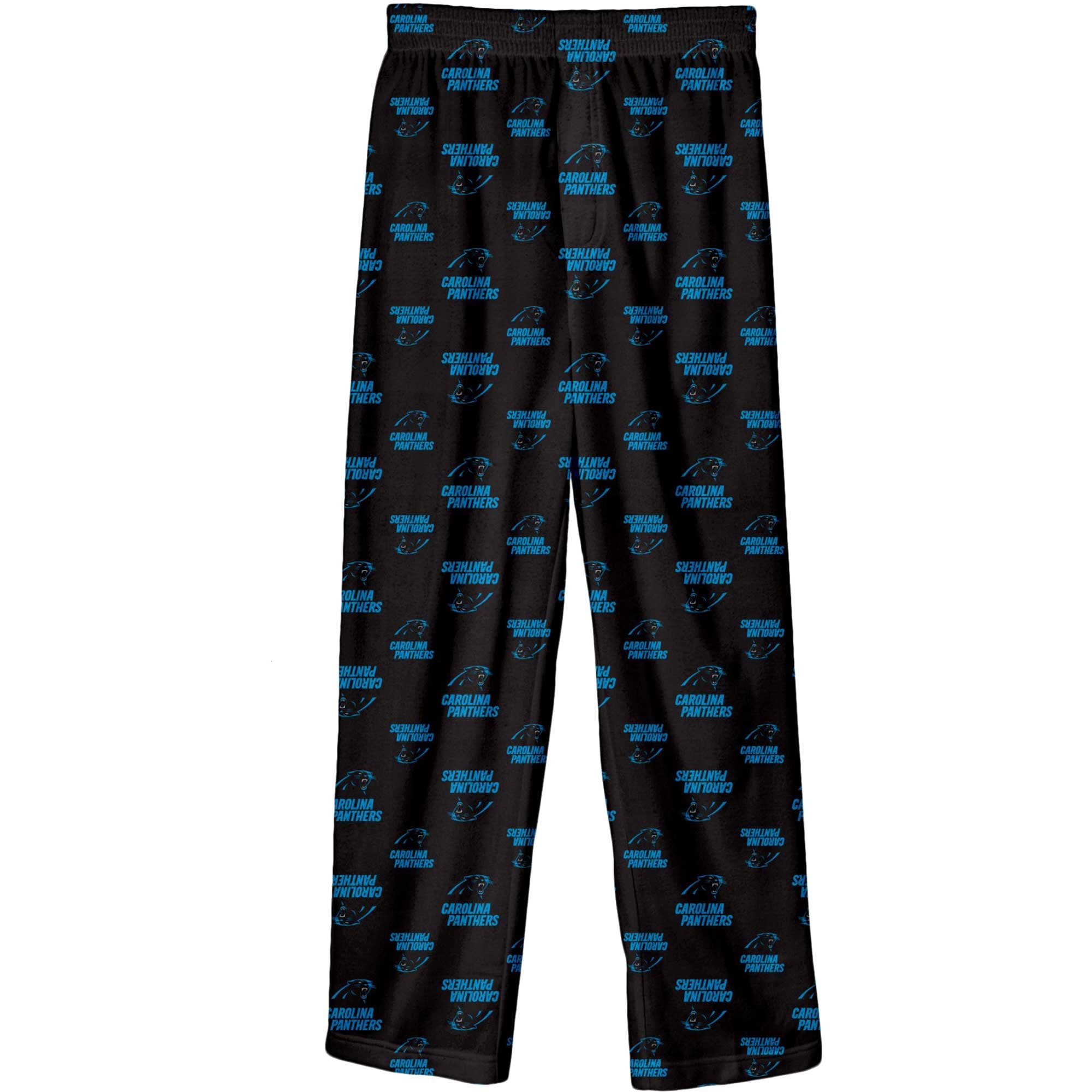 Youth Outerstuff Black Carolina Panthers Printed Pajama Pants