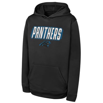 Carolina Panthers Outerstuff Youth Sack Party Performance Hoodie - Black
