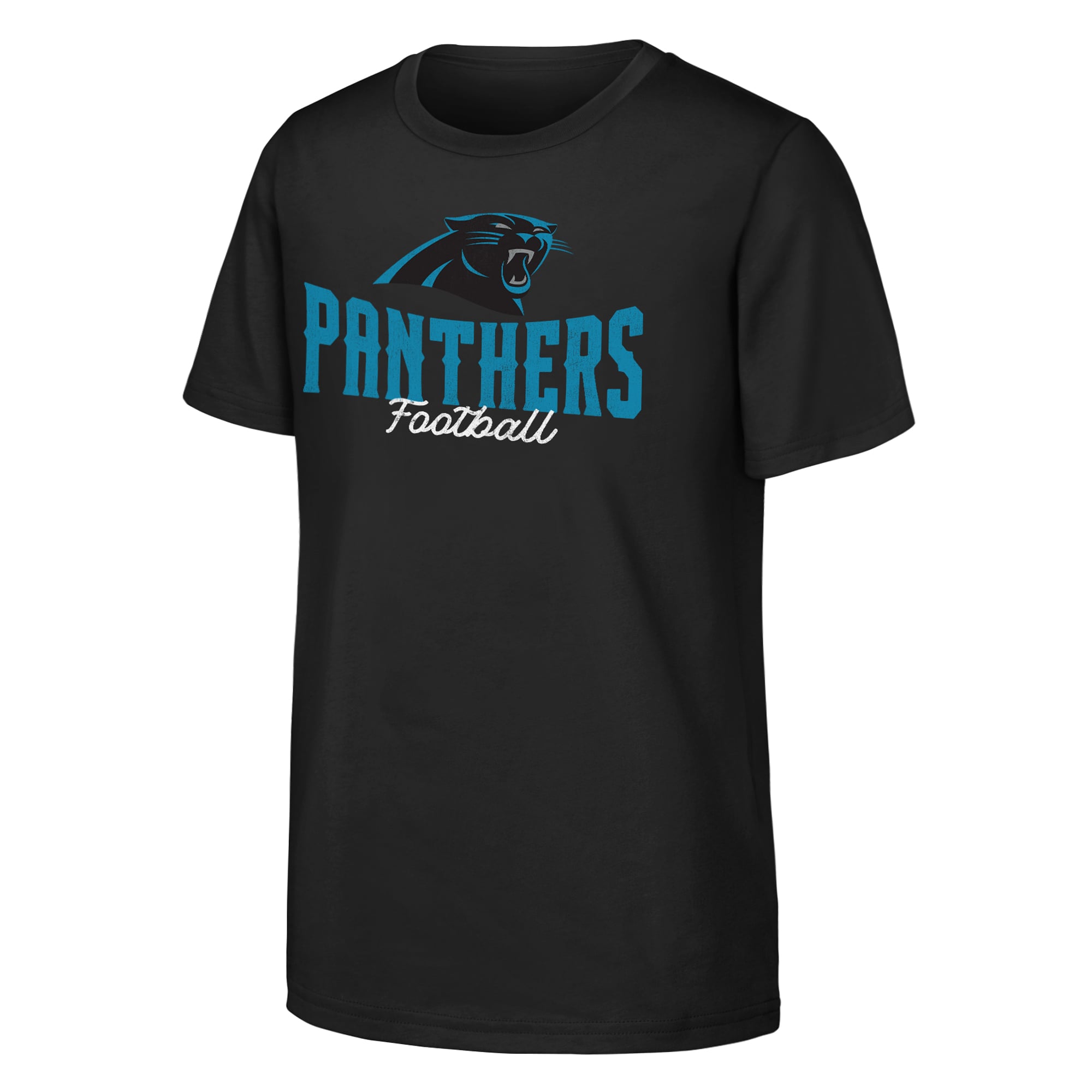 T-shirt Youth Outerstuff Black Carolina Panthers Top Pick