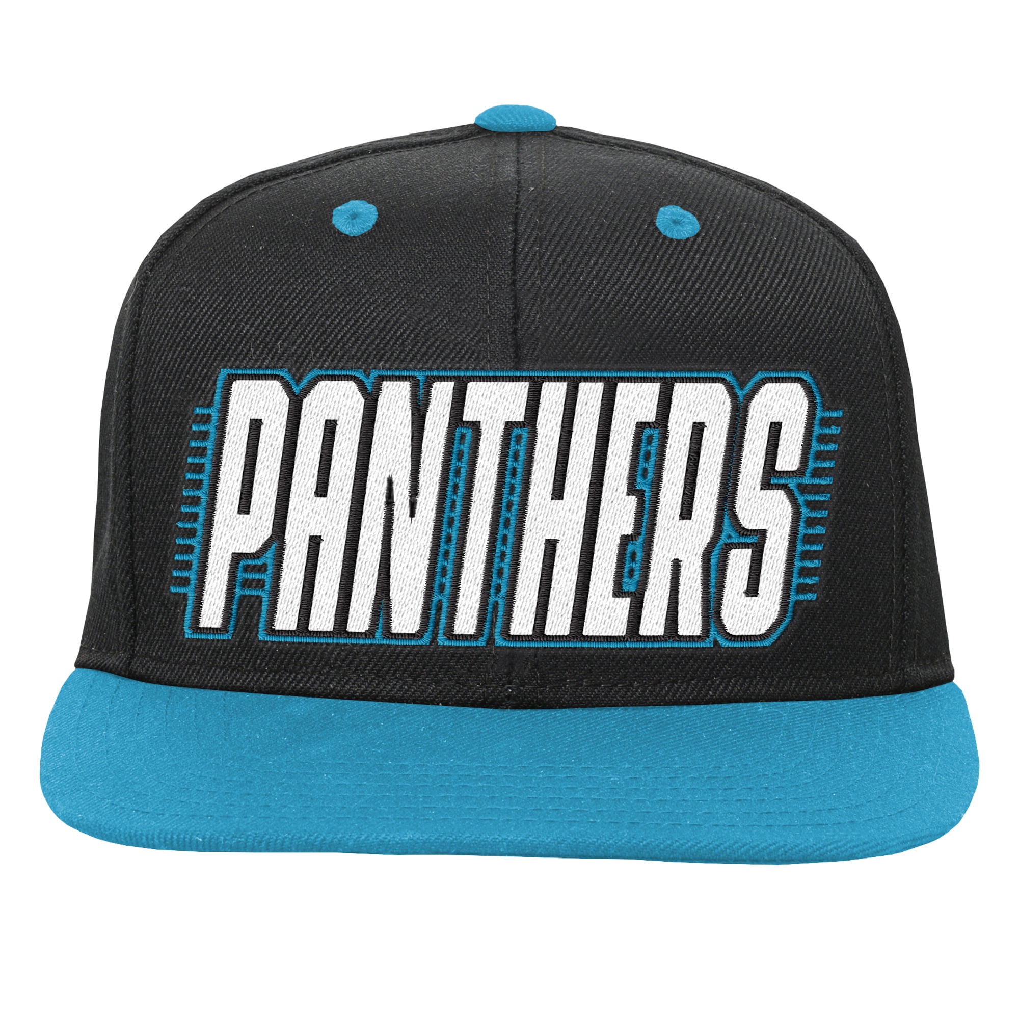 Casquette snapback noire et bleue des Panthers de la Caroline pour jeunes