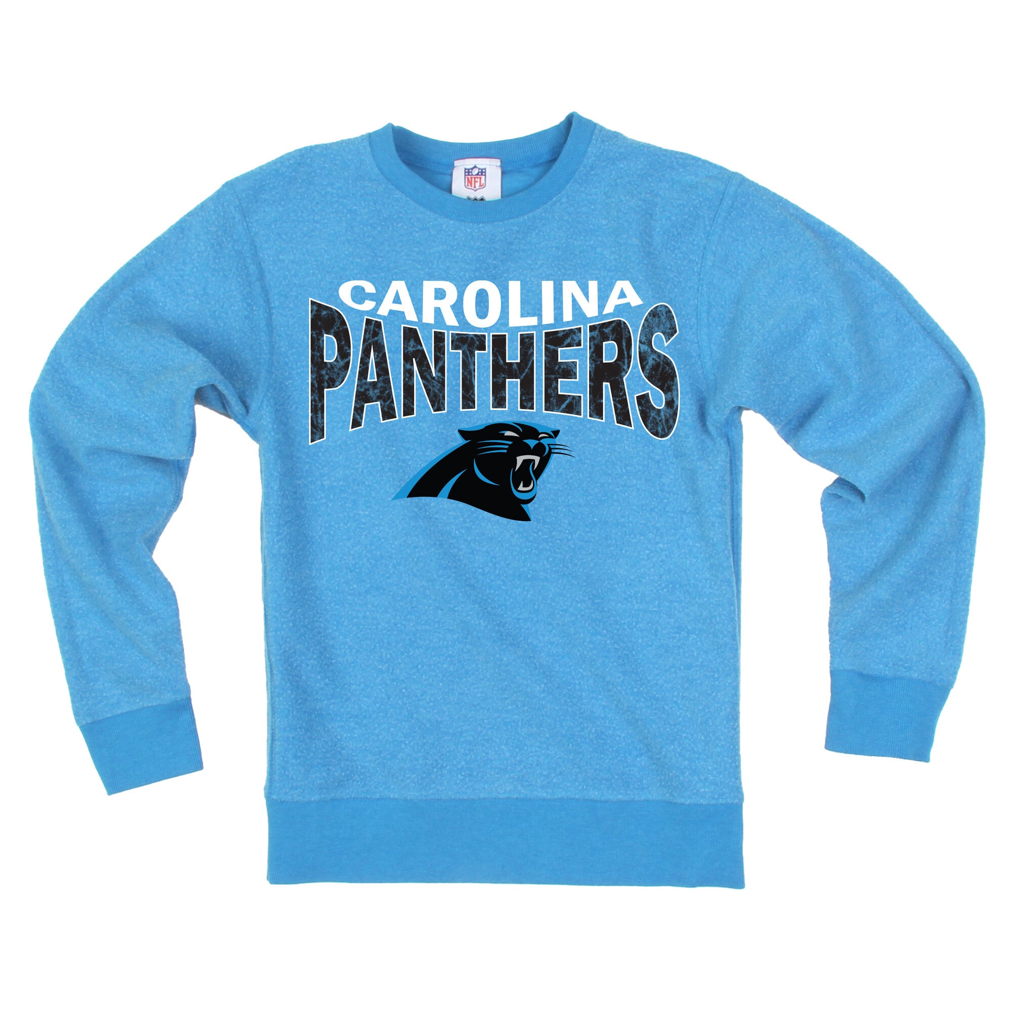Sweat-shirt réversible en polaire bleu Carolina Panthers pour jeunes Wes & Willy