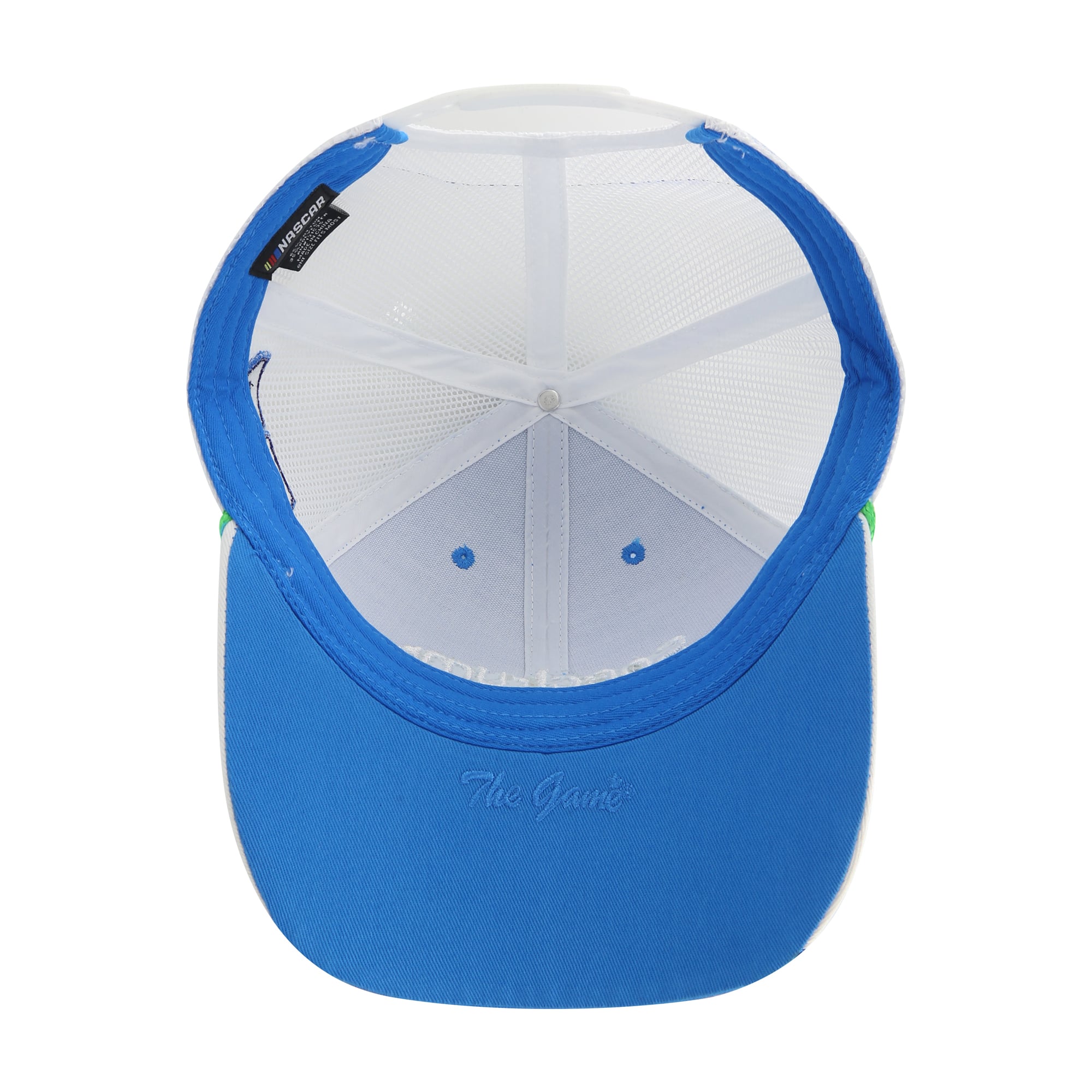 Chapeau à carreaux Royal Carson Hocevar pour homme, modèle The Game, ajustable par corde.