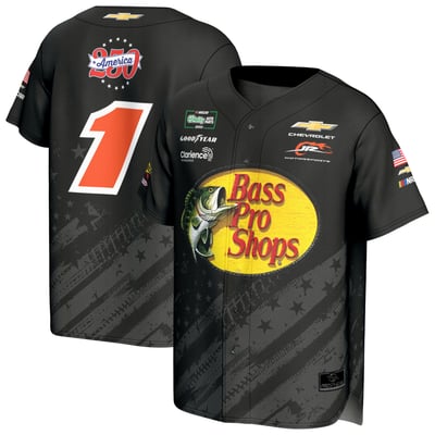 Carson Kvapil ProSphere Unisex Bass Pro Shops Baseball Fashion Jersey - Black