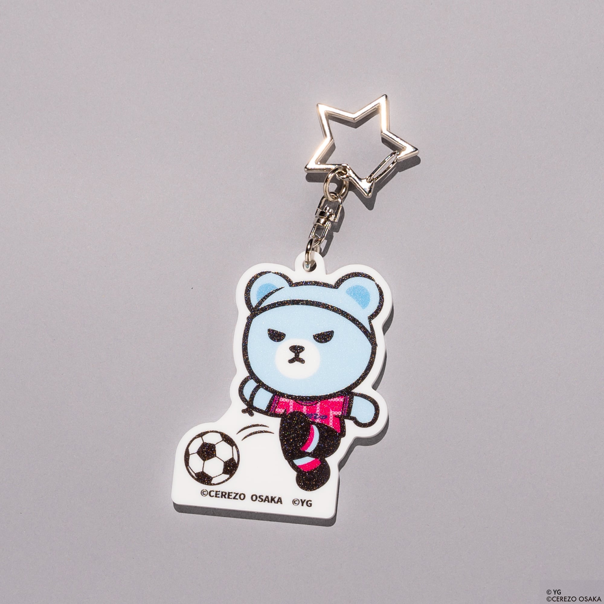 セレッソ大阪 x TREASURE コラボ KRUNK アクリルキーホルダー (サッカー)