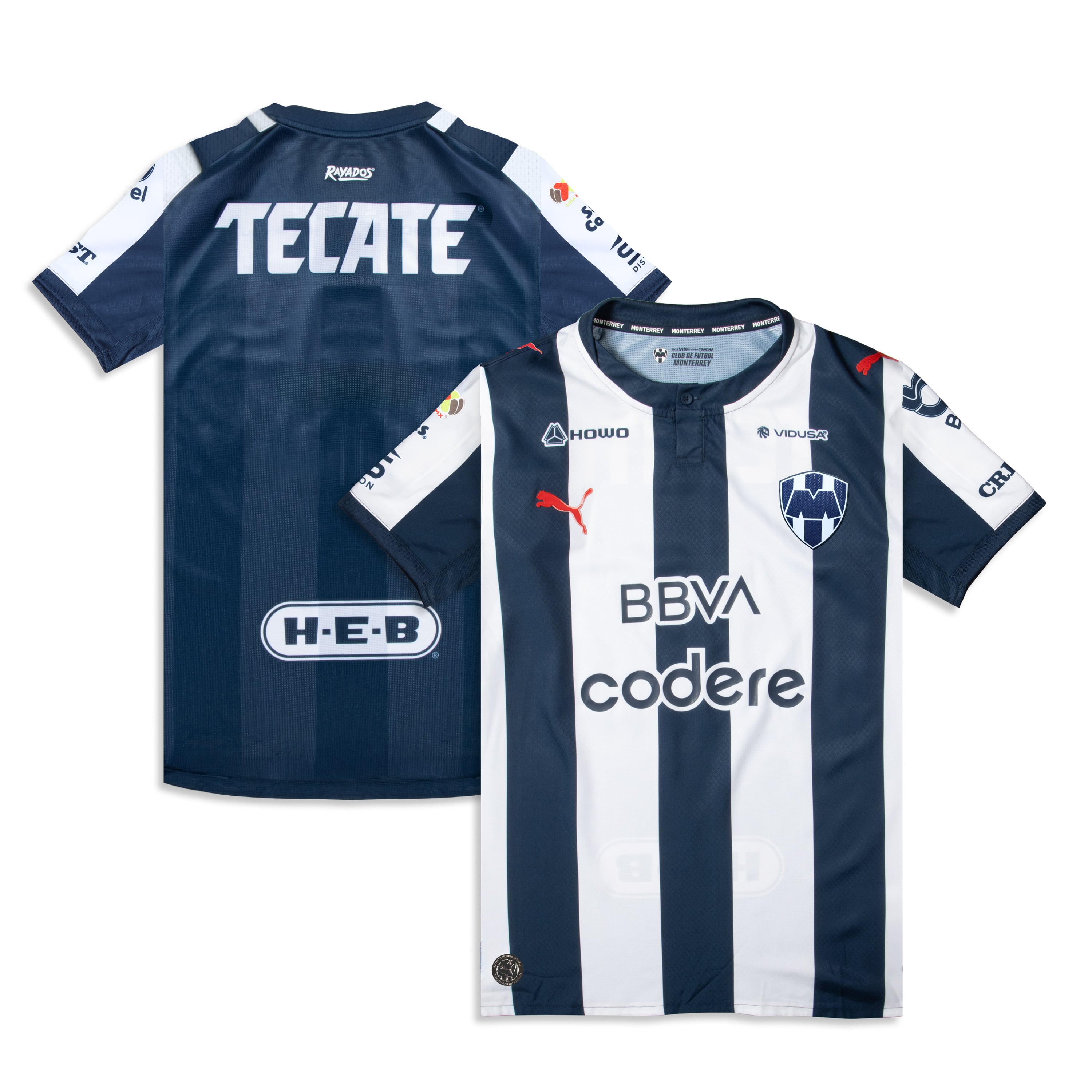 Men's Puma Navy CF Monterrey 2026/27 Home Replica Jersey