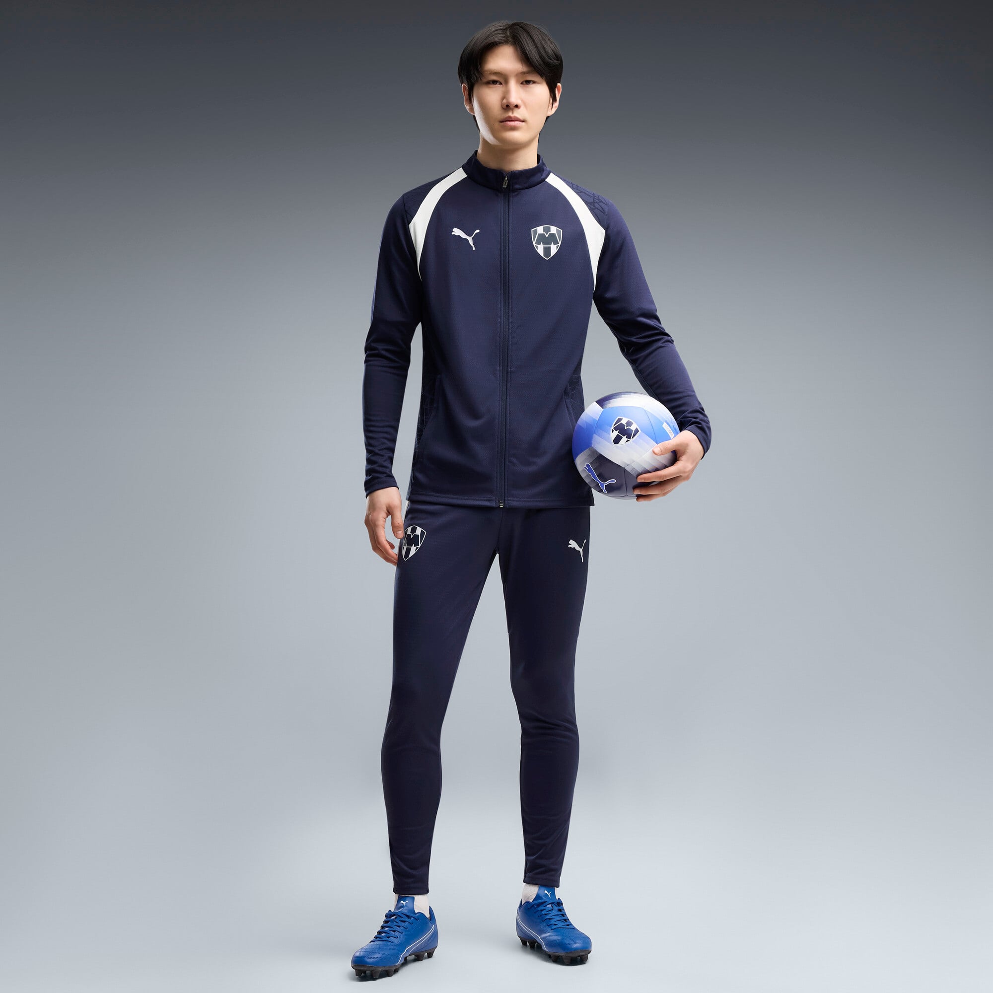 Pantalon d'entraînement Puma CF Monterrey bleu marine pour homme 2026/27