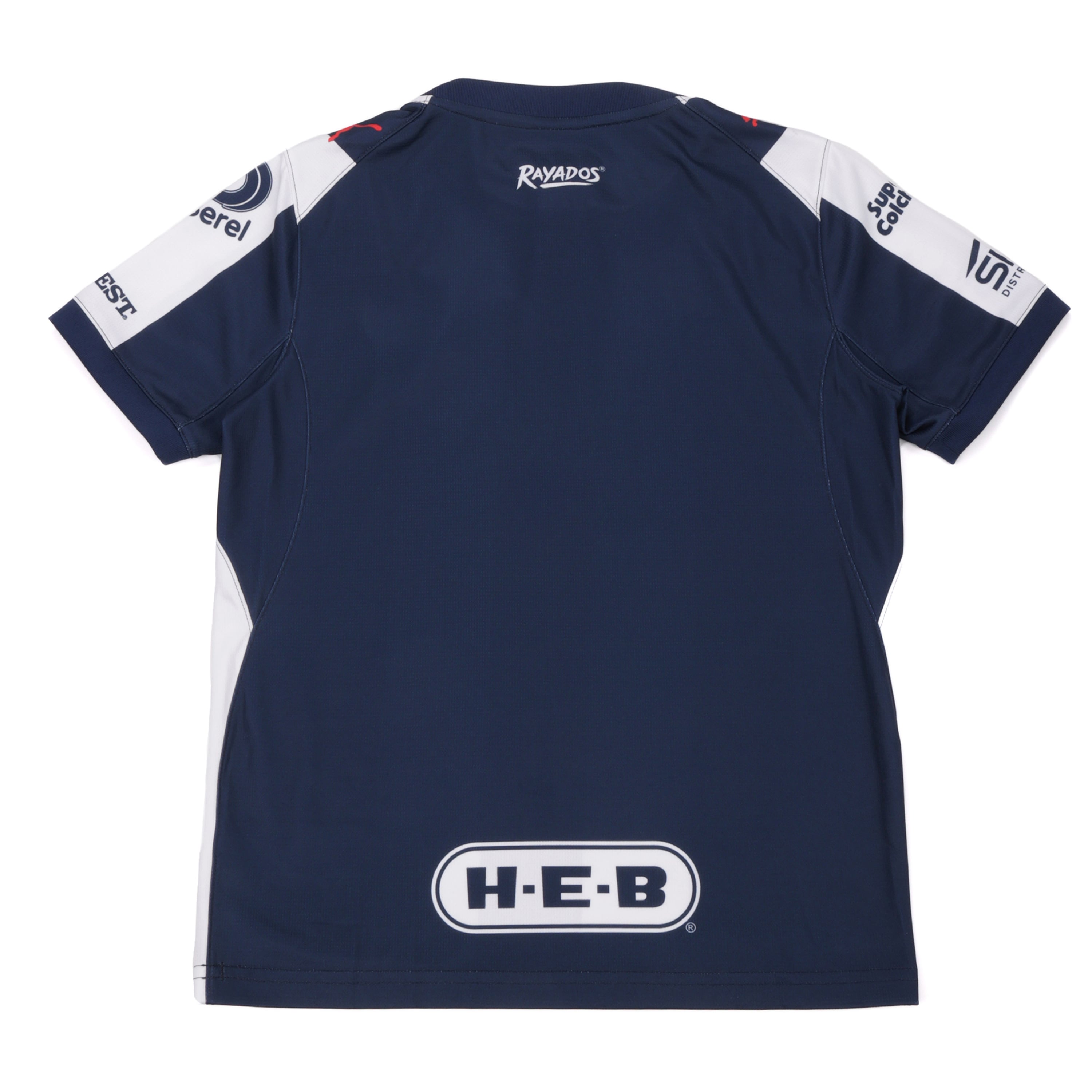 Youth Puma Navy CF Monterrey 2026/27 Home Replica Jersey