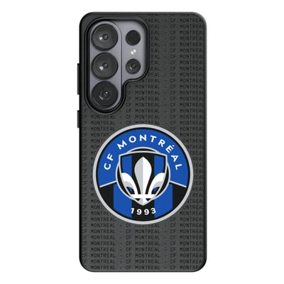  CF Montreal Keyscaper Text Backdrop Magnetic Bump Case - Black