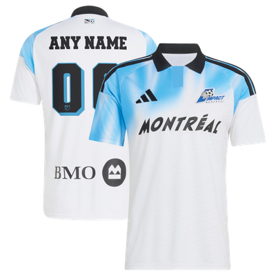  CF Montreal adidas 2026 Archive Replica Custom Jersey - White