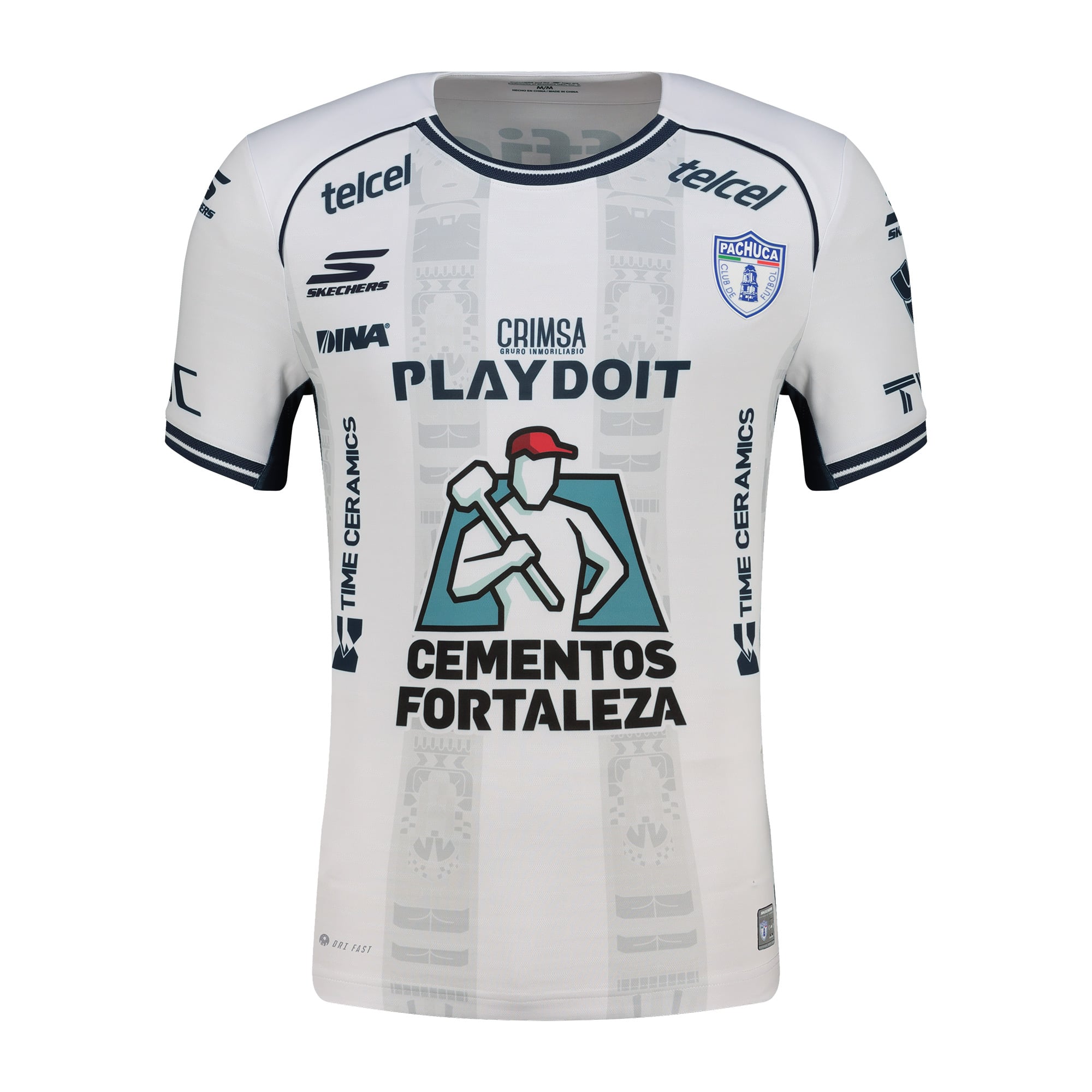 Men's White C.F. Pachuca 2026/27 Away Authentic Jersey