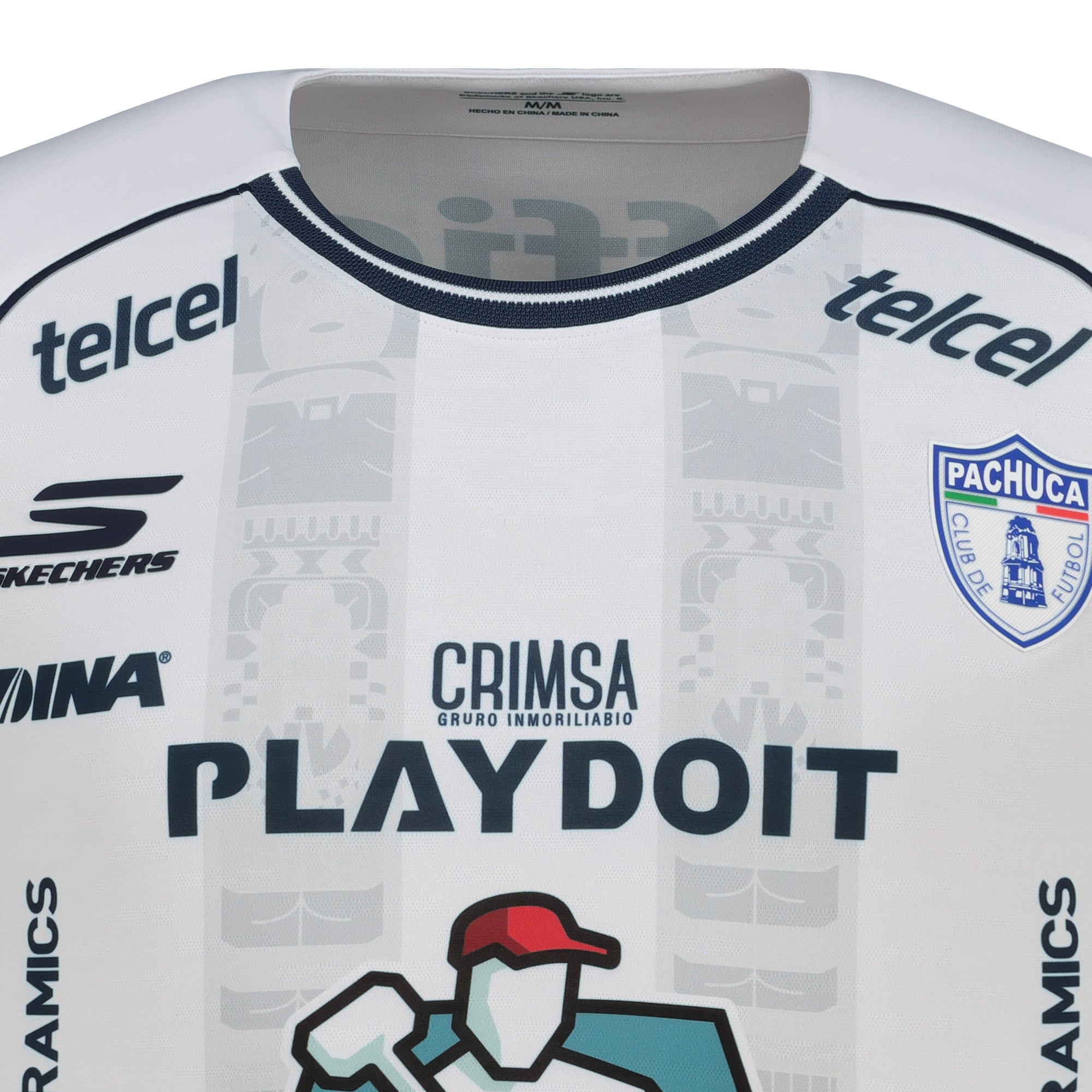 Men's White C.F. Pachuca 2026/27 Away Authentic Jersey
